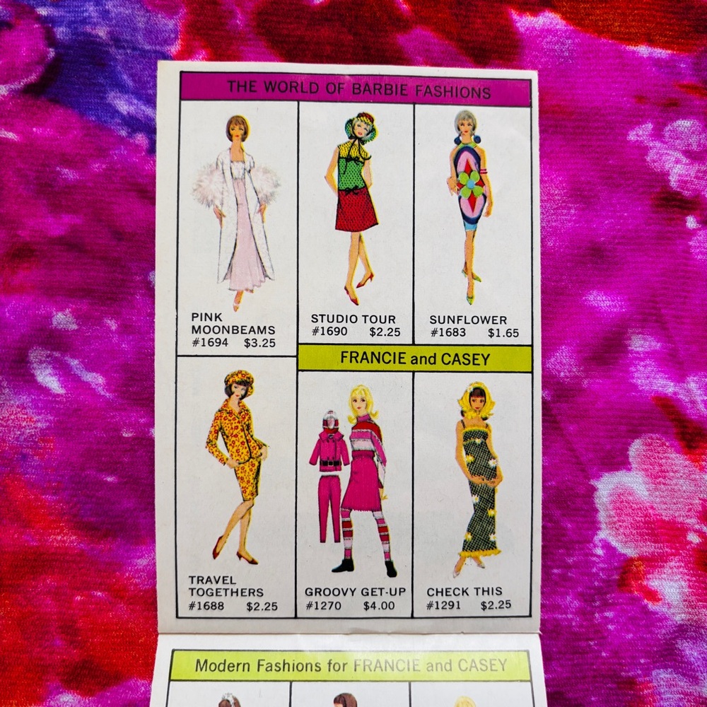 BARBIE The World of Barbie Fashions Book 1&3 © 1966 Mattel RARE for COLLECTORS - Picture 13 of 14